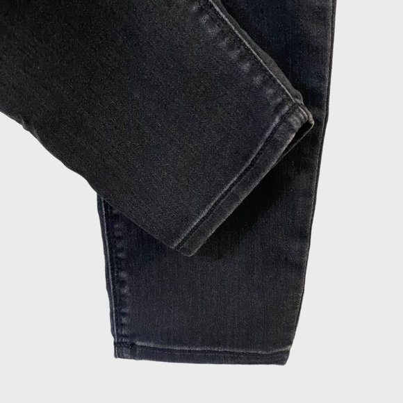 Hudson Krista Super Skinny Ankle Jeans Women's 30 Faded Black Wash Mid-Rise New - Picture 7 of 11